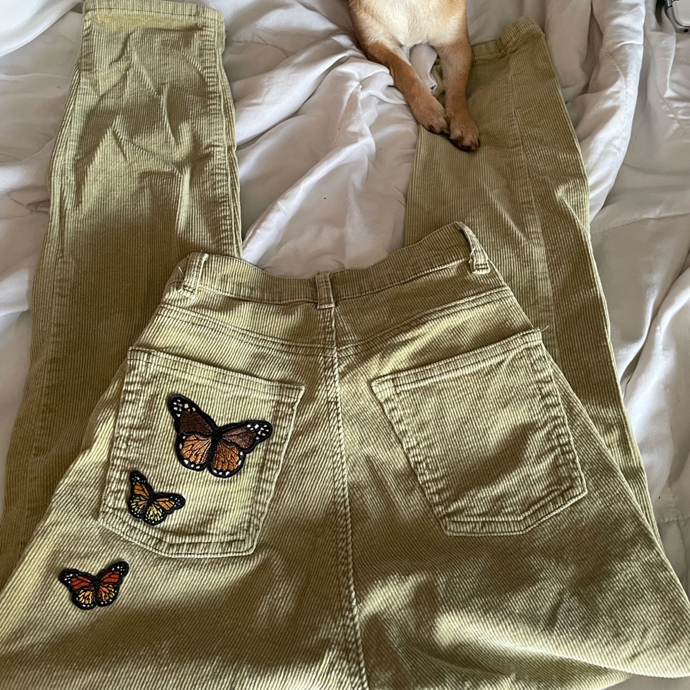 Butterfly Corduroy Jeans